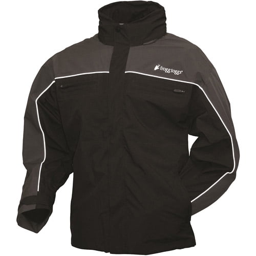 Frogg Toggs Pilot Illuminator Jacket Black/Charcoal Gray Frogg Toggs Pilot Illuminator Jacket Black/Charcoal Gray